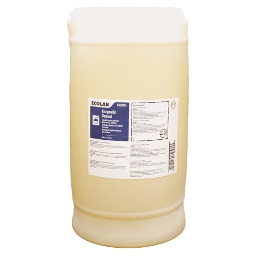 Ecolab® Liquid Laundry Enzymatic Detergent, 15 Gallon, #6100915